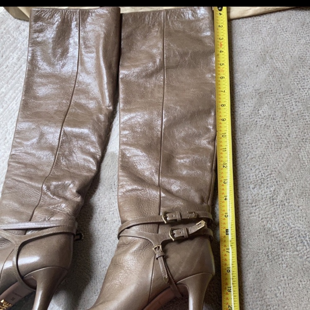 Prada leather tall boots - Picture 5 of 12